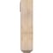 Ekena Millwork Merced Craftsman Smooth Bracket w/ Offset Brace, Douglas Fir, 7 1/2"W x 32"D x 32"H BKT0806X32X32MRC04SDF - alternate 3